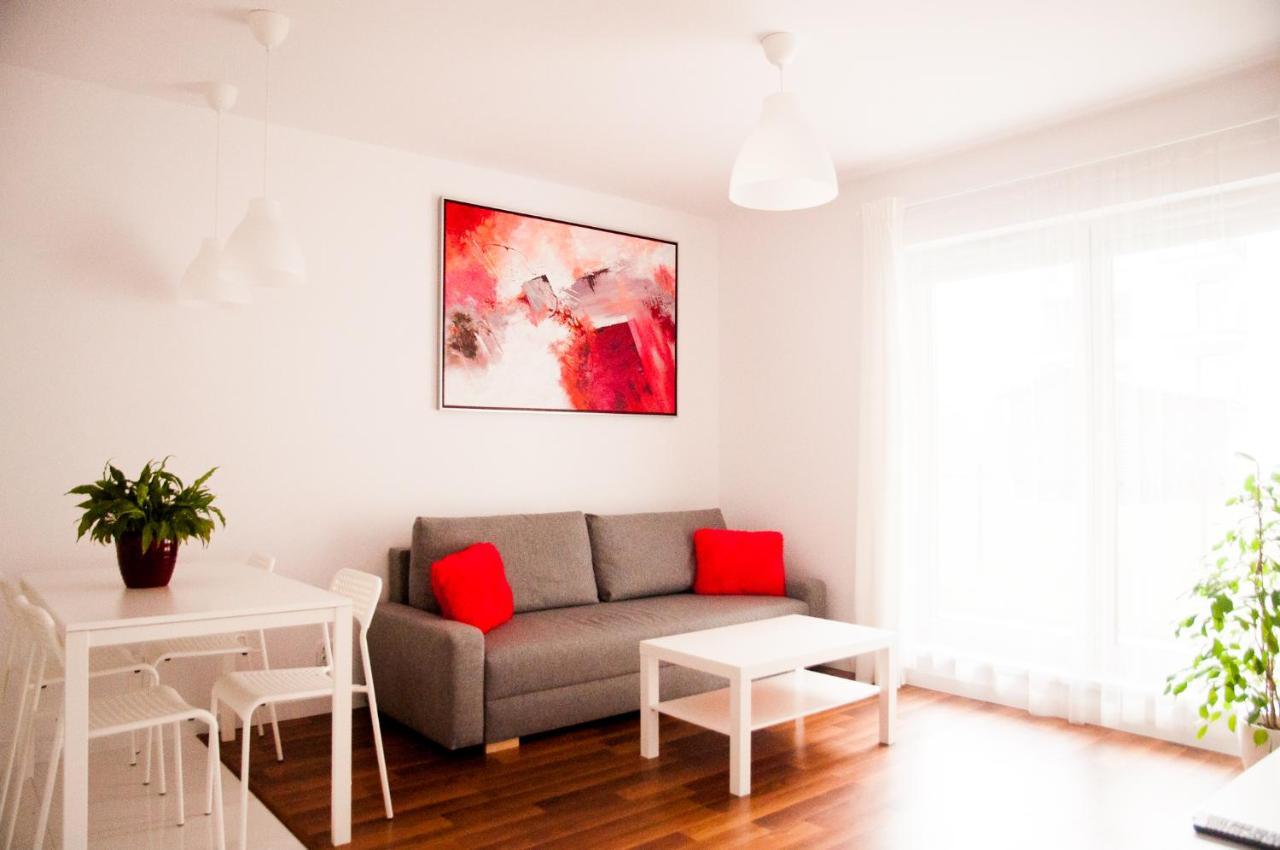 Apartament Rosso Łódź Esterno foto